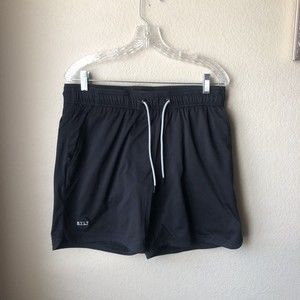 BYLT Black Premium Basics Athletic Shorts Gym Running Men’s Size XL.